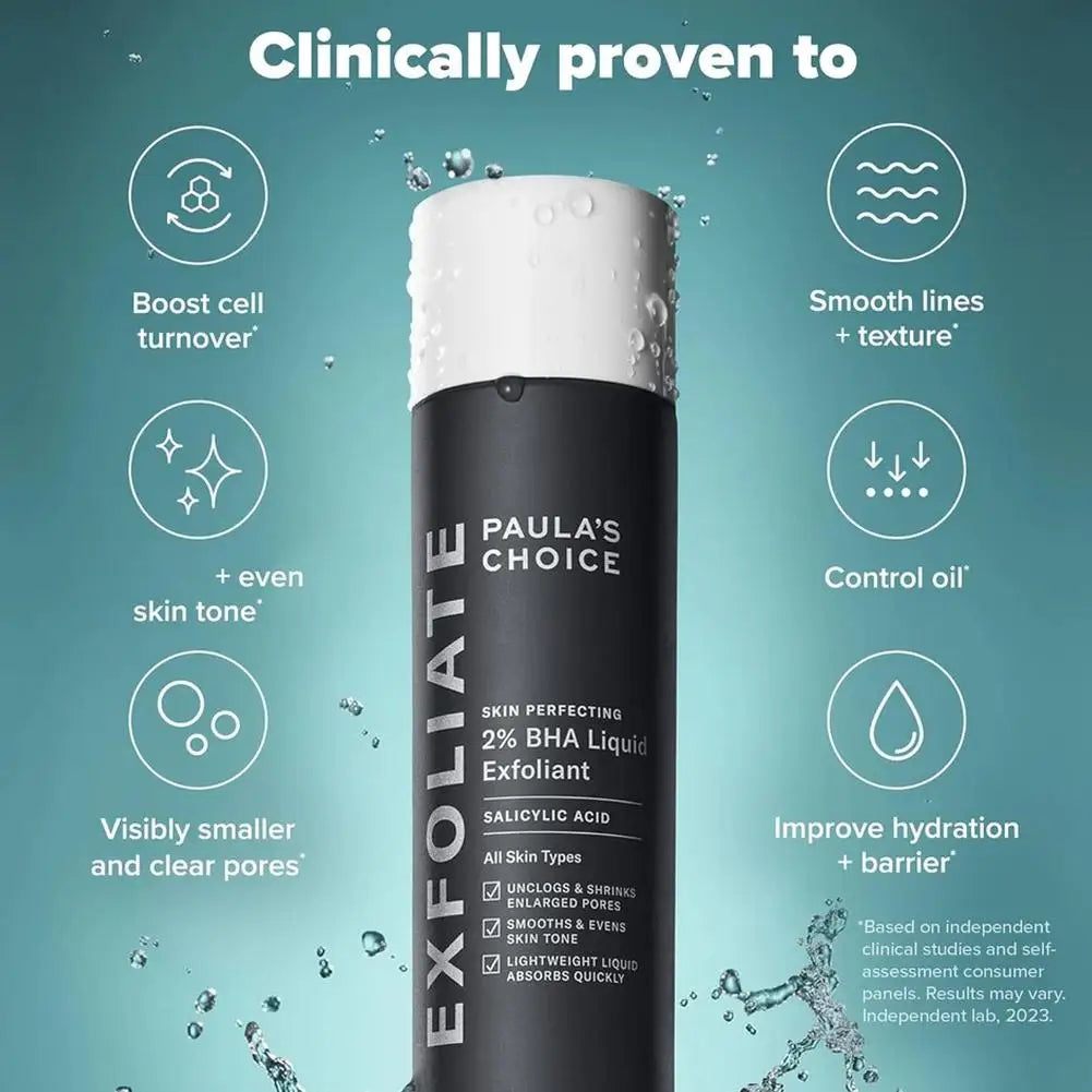 2% Salicylic Acid Exfoliant for Acne Treatment & Oil Control 118ml Scrubs Treatments Tidesmit