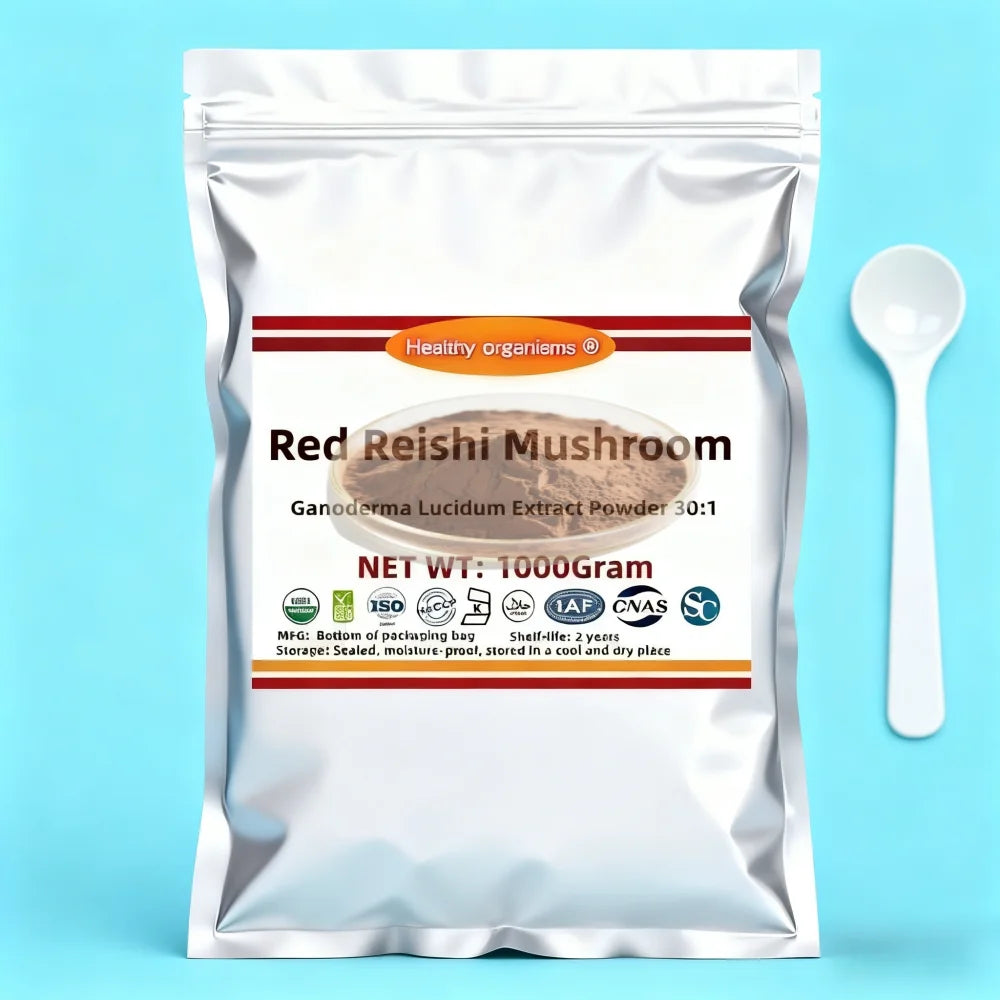 DIY Global Customized Aluminum Foil Packing Red Reishi MushRoom Ext30:1,for Fast Delivered Soap Scients