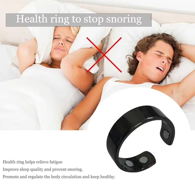 Anti Snoring Acupressure Ring - Adjustable Natural Sleep Aid Tidesmit Tidesmit