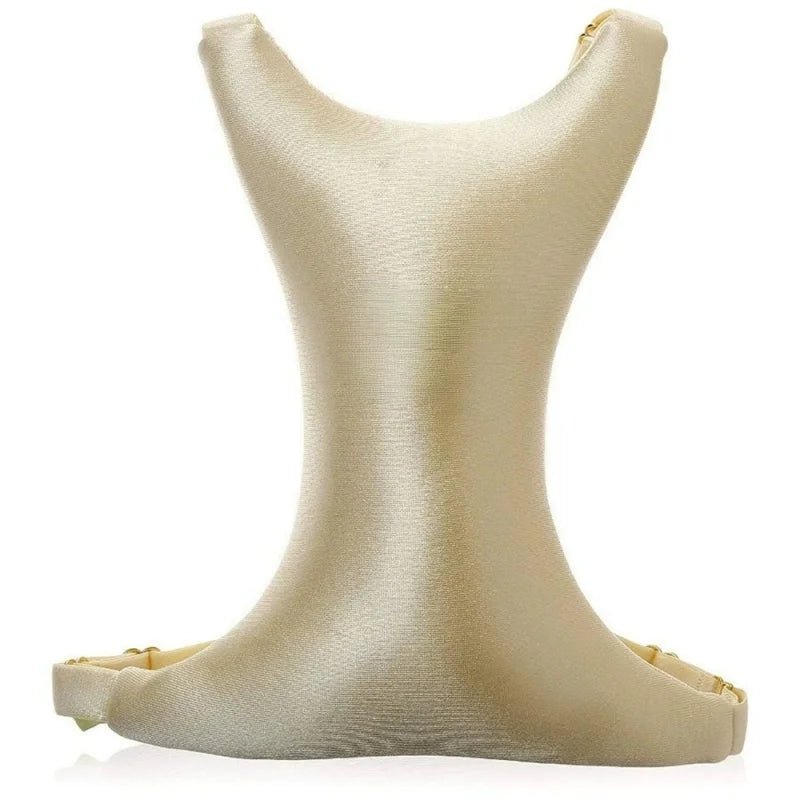 Chest Wrinkle Pad for Sleeping - Anti-Aging Decollete Support Massage Cushion 1pcs golden Tidesmit