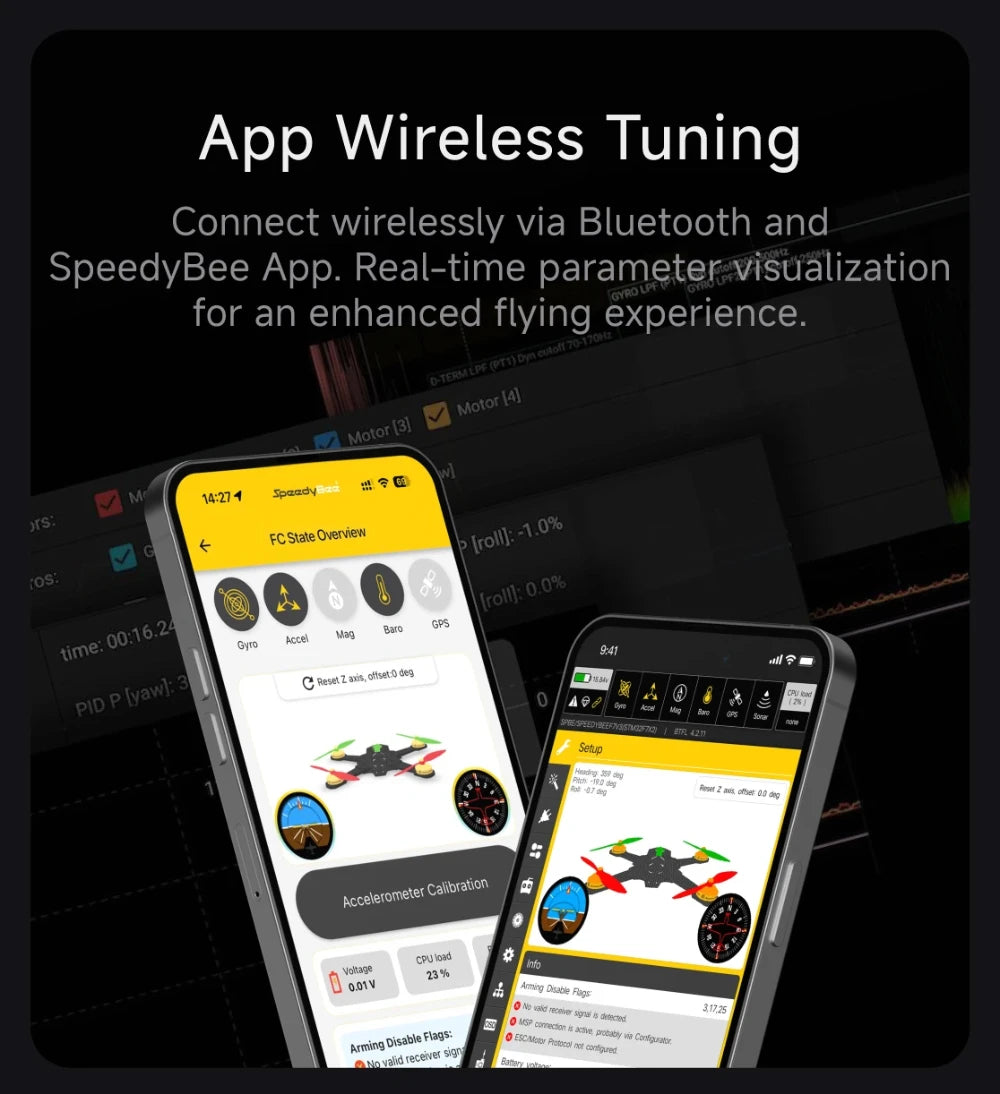 SpeedyBee Master 3X Racing Drone - O4 Pro ELRS Digital FPV Quad Tidesmit
