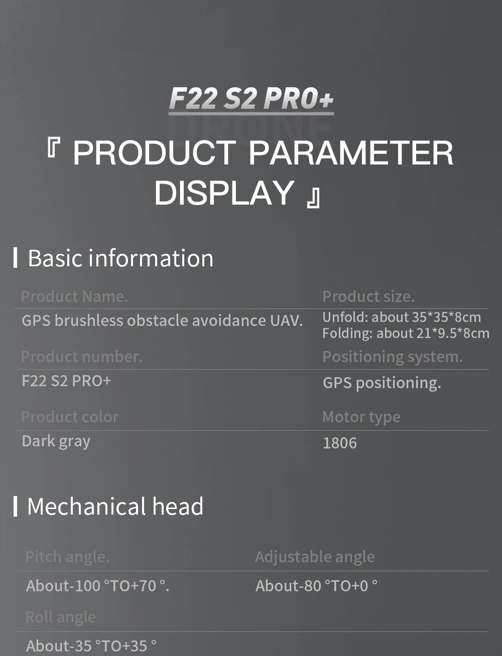 4K GPS Camera Drone with Obstacle Avoidance and Gimbal - Tidesmit Tidesmit