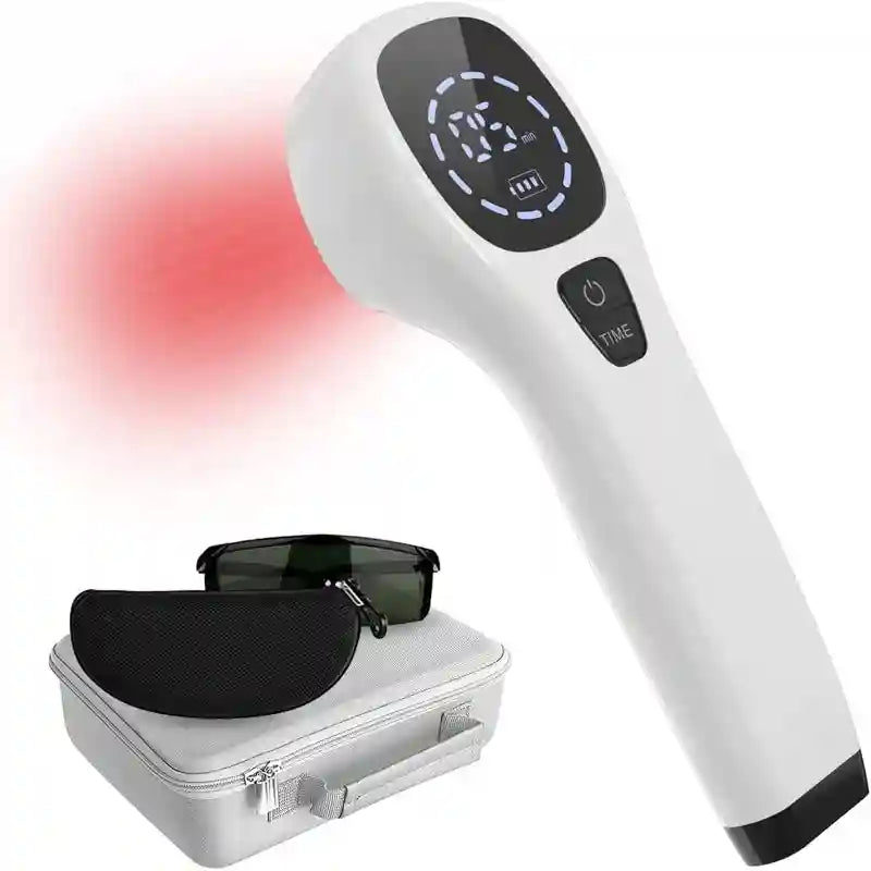 Laser Therapy Device for Pain Relief - Handheld LLLT 808nm by Tidesmit Back Massage Instrument Tidesmit