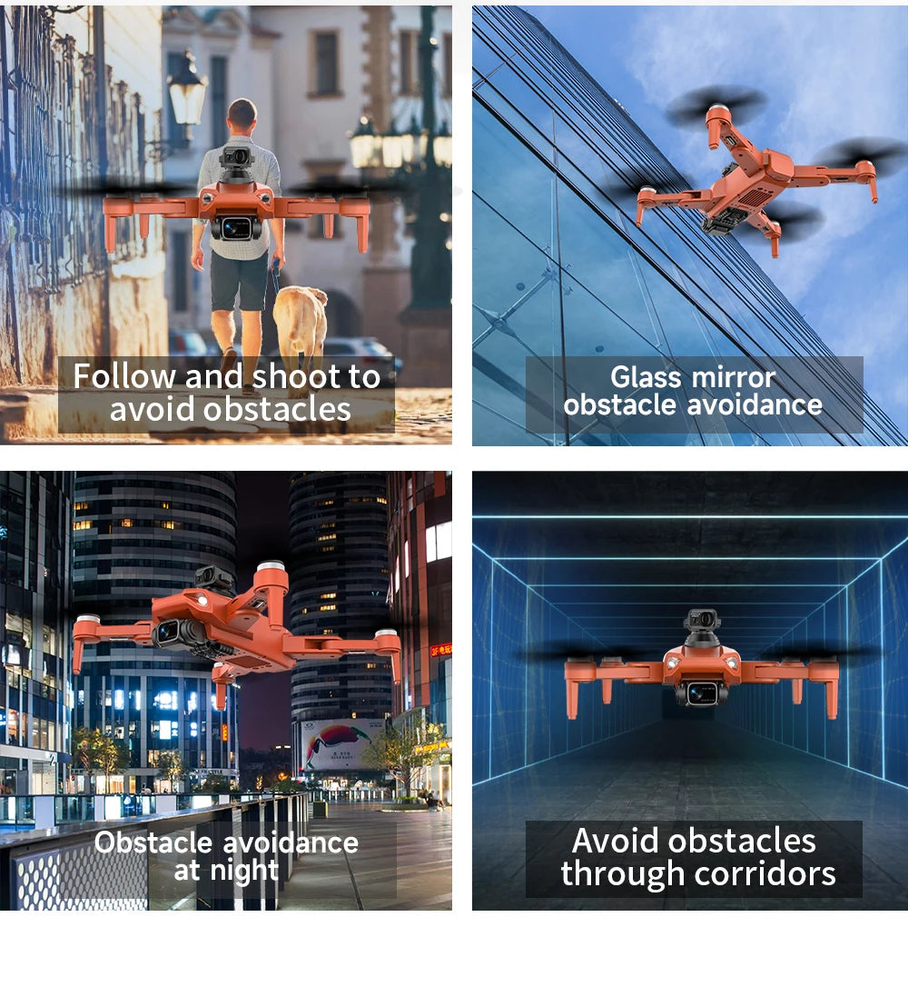 4K GPS Drone with Obstacle Avoidance and FPV Camera | Tidesmit Tidesmit