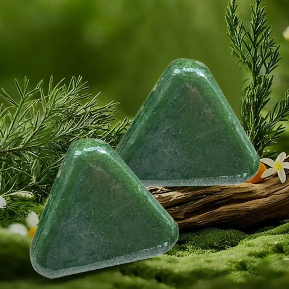 Usman Grass Shampoo Bar For Refreshing Clean Oil Control & Itching Natural Organic Soap Bar Fluffy Soothing Hair Follicles 1-5pc