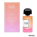 BDK Parfums Impadia EDP 100ml: Luxurious unisex perfume, floral-vanilla scent, square bottle, pink-to-clear gradient.