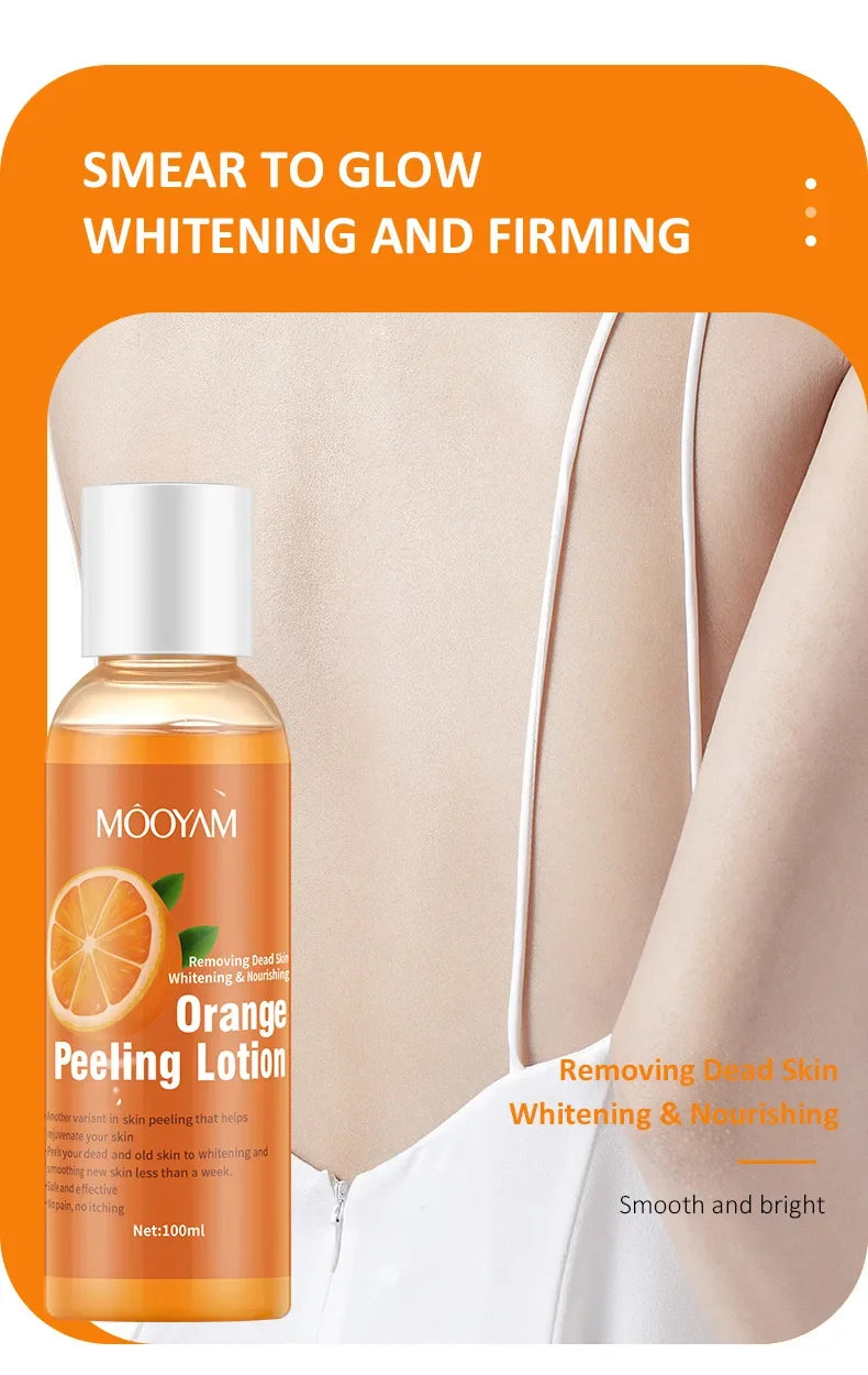 Orange Peeling Lotion for Gentle Body Exfoliation | Tidesmit Scrubs Treatments Tidesmit