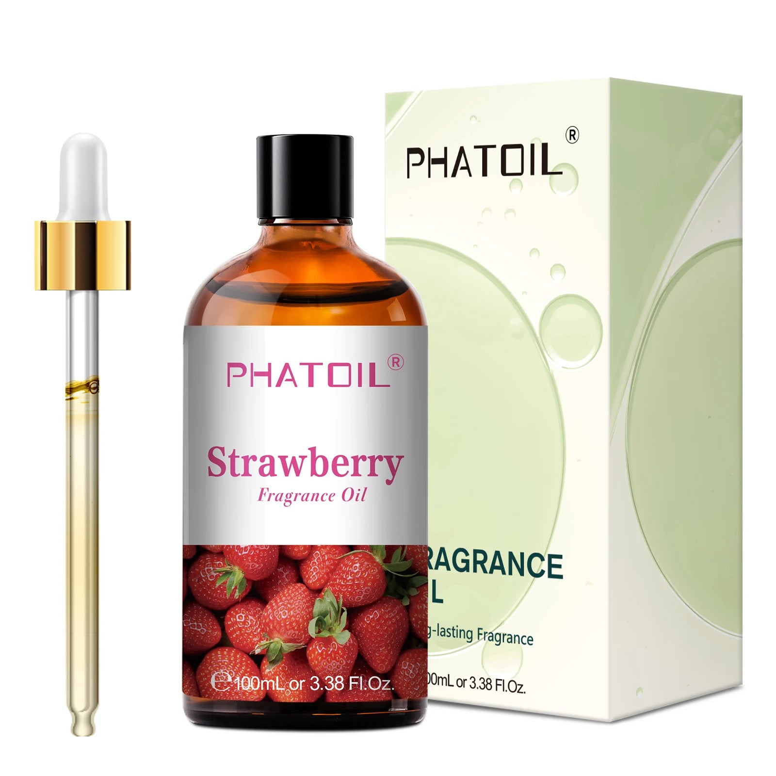PHATOIL Fruit Fragrance Oils Coconut & Vanilla Lime Mango Strawberry Banana 100ml Aromatherapy Fragrance Oils For Diffuser