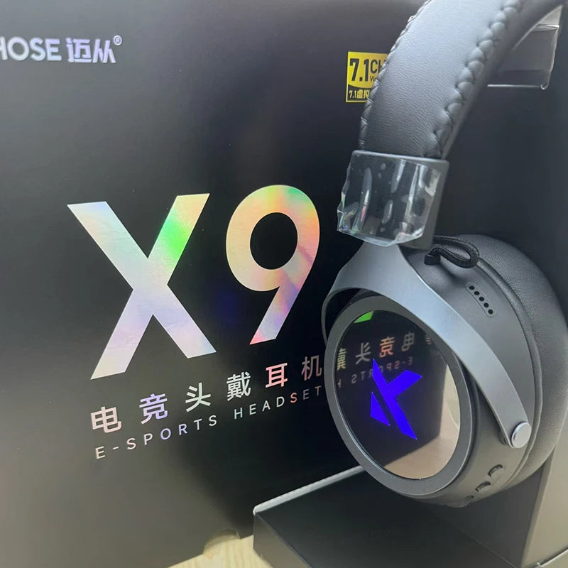 MCHOSE X9 Wireless Headphones - Over-Ear Studio Monitor with Low Latency Tidesmit