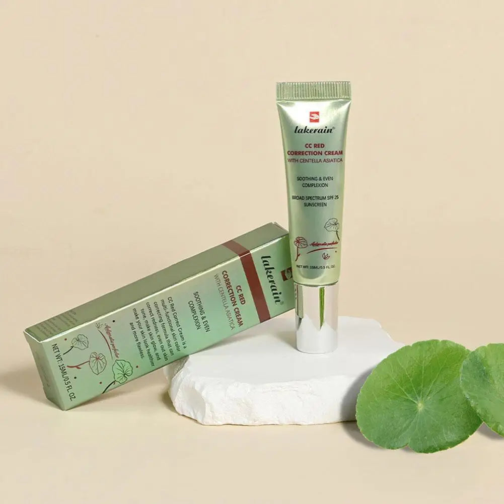 Tidesmit CC cream shade swatch for long-lasting redness correction and full coverage waterproof face makeup
