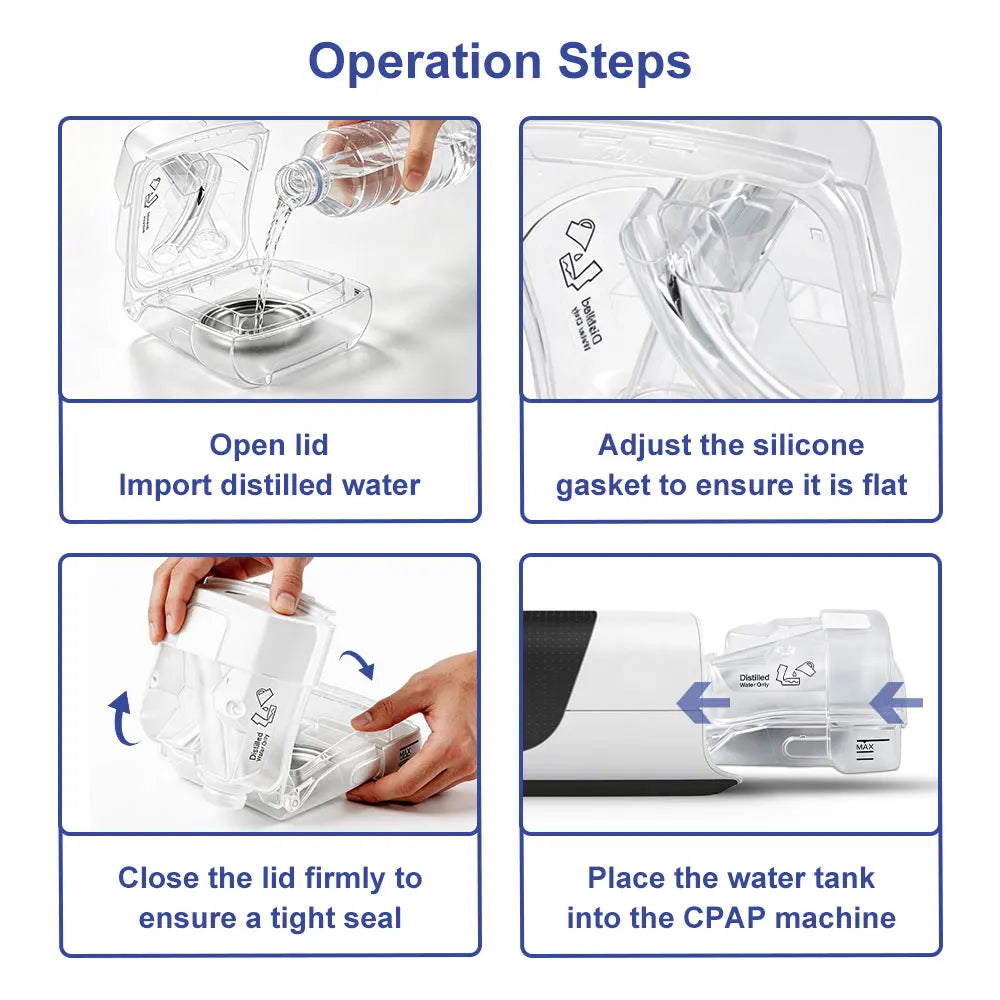 Airsense 11 & Aircurve 11 CPAP Heated Tube Ventilator Constant Temperature Pipe Oxygen Heating Tube with 1pcs Water Chamber Tank
