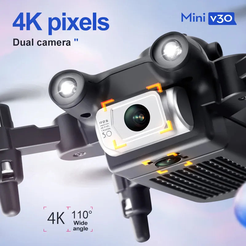 Mini 4K Camera Drone - Foldable WiFi Quadcopter with Obstacle Avoidance Tidesmit