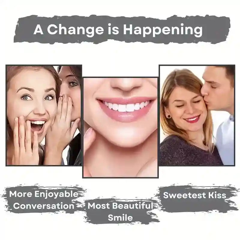 Tidesmit 5D white purple teeth whitening powder for deep cleaning and breath freshening