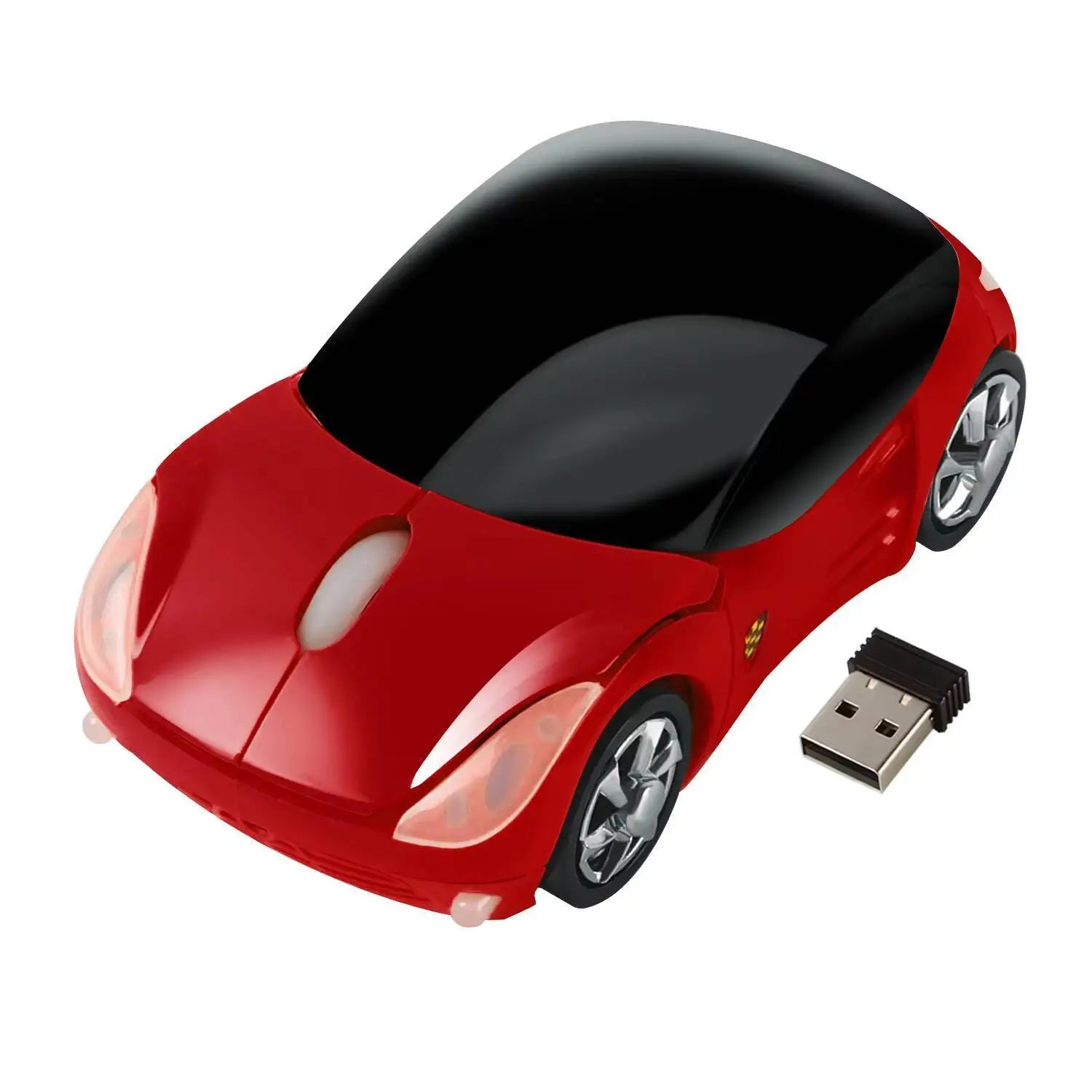 Portable Multiple Vehicle-Shaped Wireless Mouse Ergonomcis Mute Keys Optical Mause For Desktop Notebook Accessories Kids Gifts