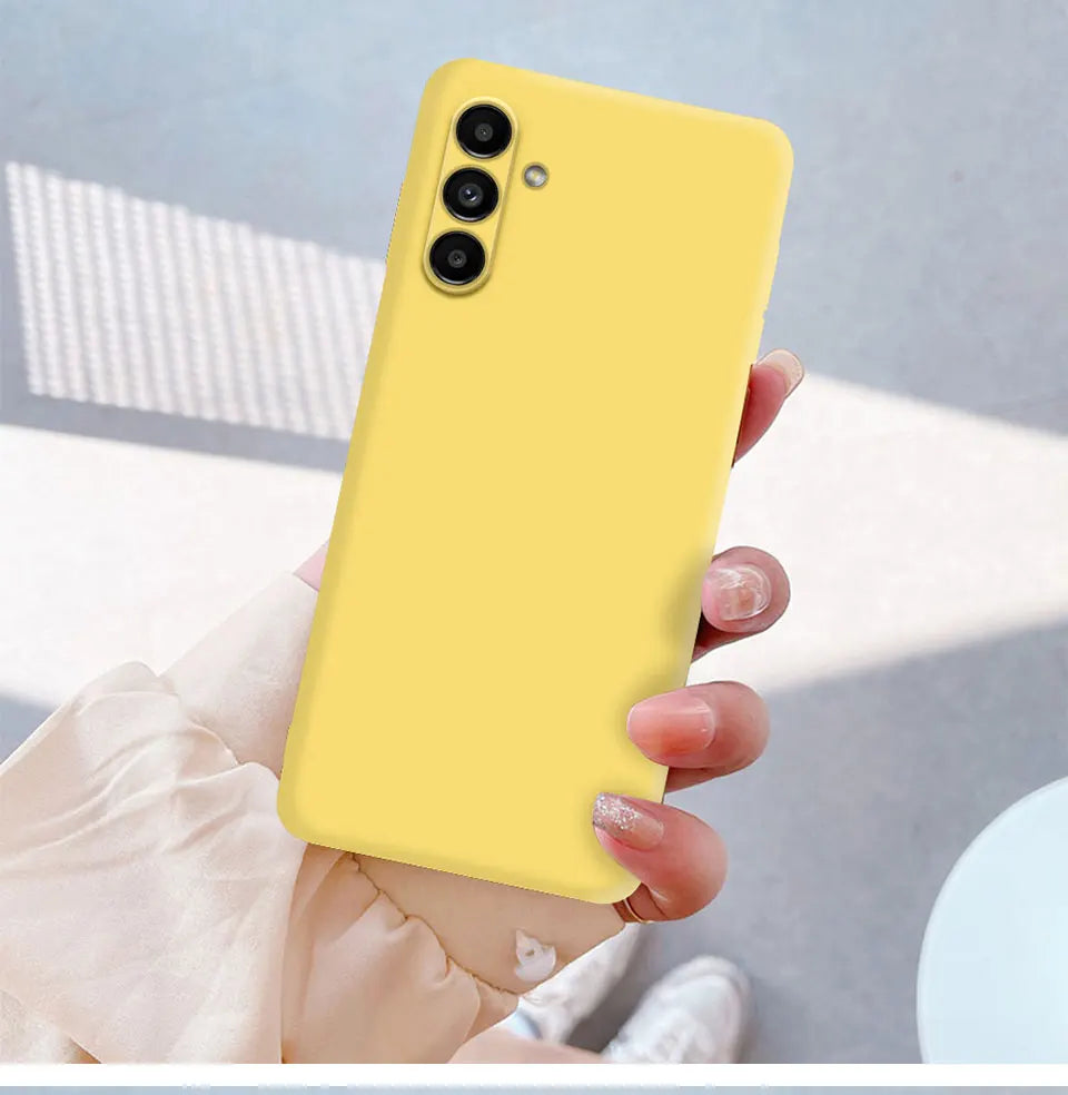 Samsung Galaxy A55 Silicone Case - Slim Shock-Absorbing Cover Tidesmit