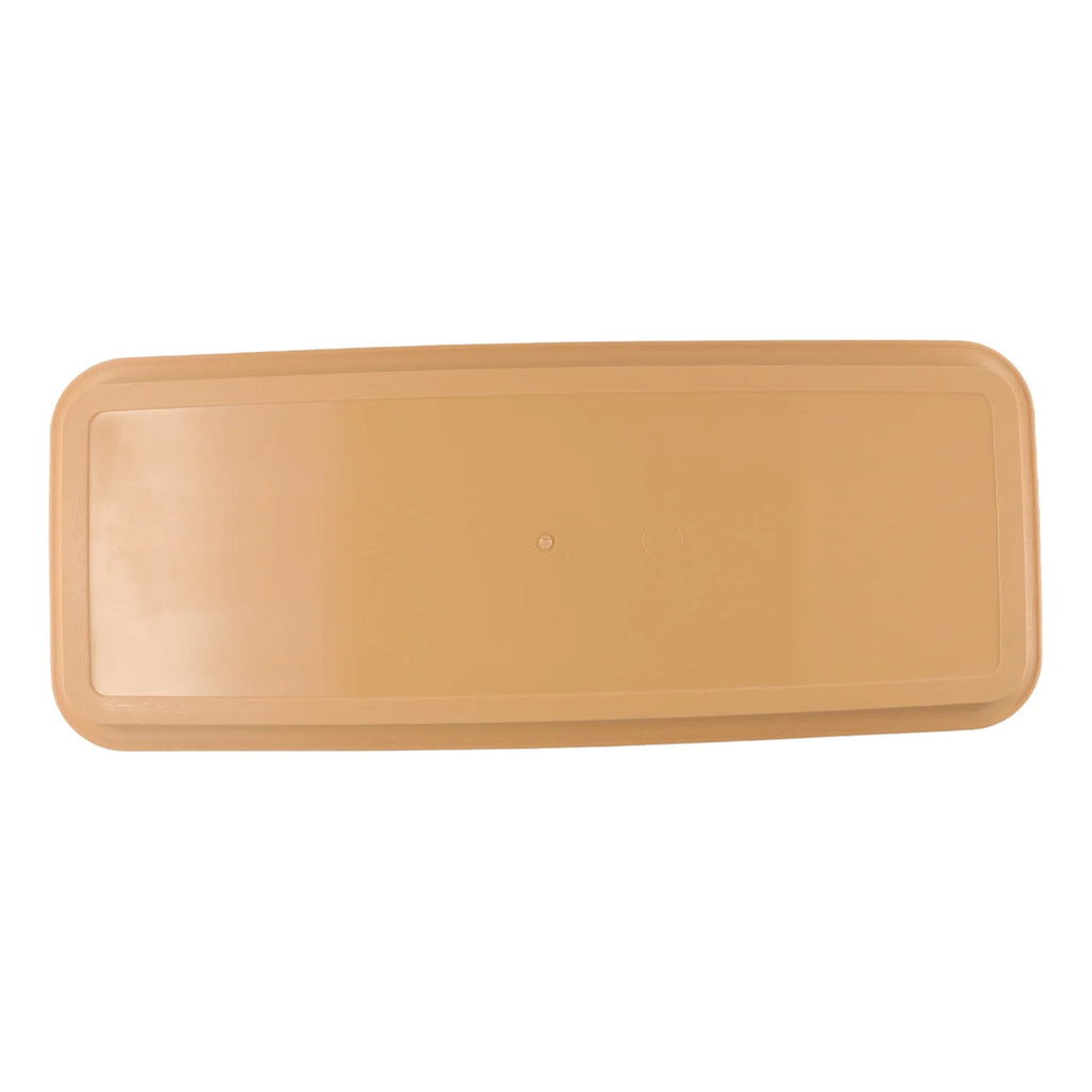Water Tray Floor Flower Pot Tray 57.5*22.5*3.5cm Plastic Flower Pot Outdoor Garden Supplies Plant Rectangular Pot