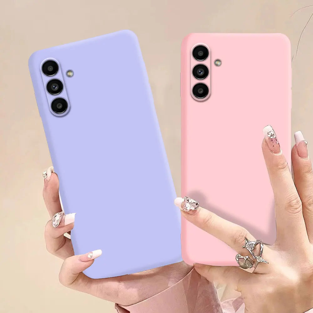 Samsung Galaxy A55 Silicone Case - Slim Shock-Absorbing Cover Tidesmit