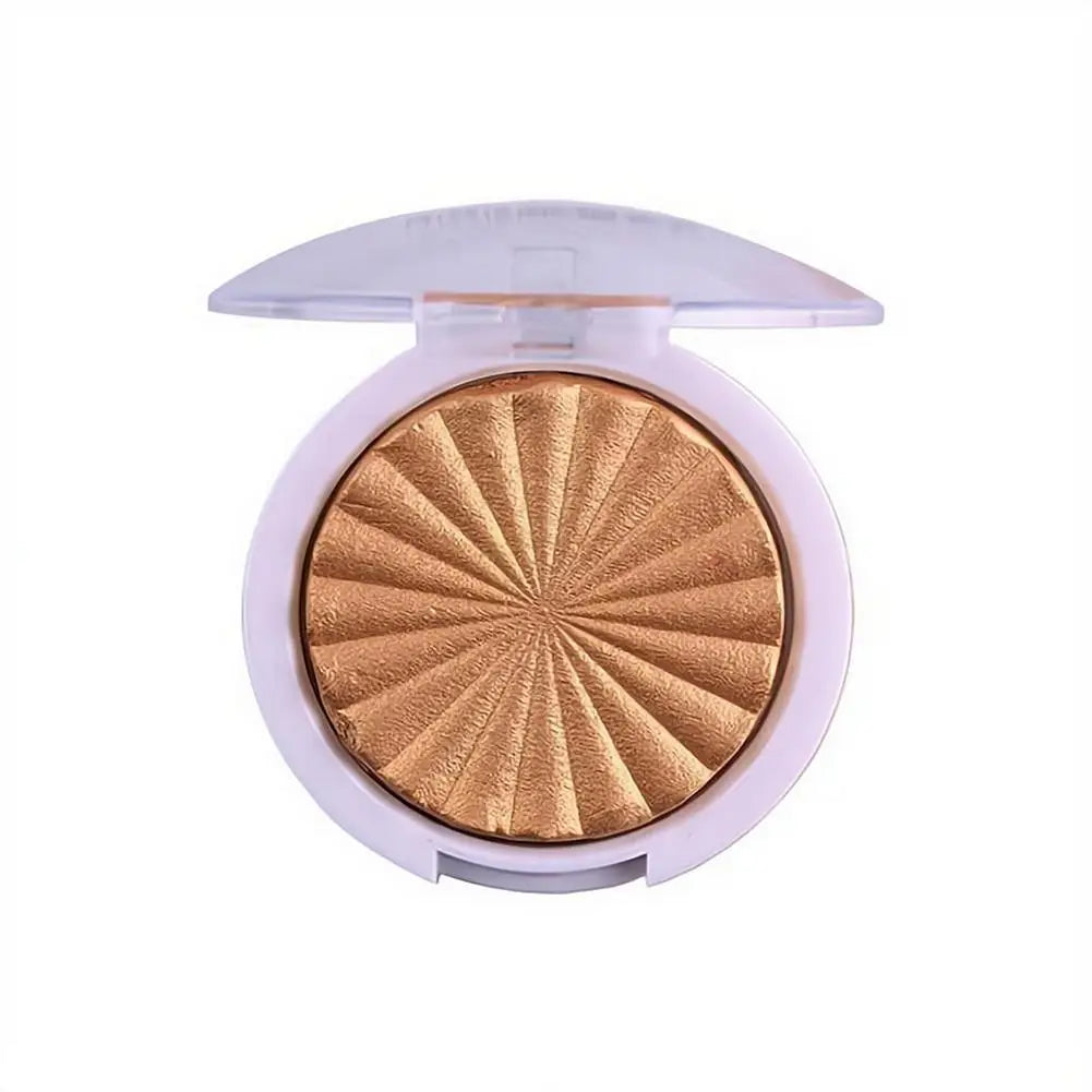 Tidesmit 3D pearlescent shimmer highlighter and monochrome matte blush powder for professional face makeup