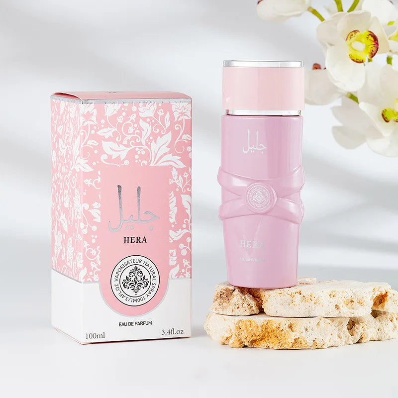 Tidesmit Arabic unisex perfume spray with floral, fruity, spicy oriental, and gourmand musk notes for long-lasting wear.