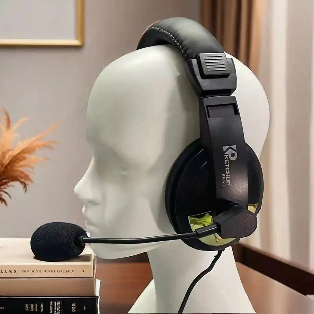 Wired Gaming Headphones with Microphone - Over-Ear PC Headset Tidesmit Tidesmit