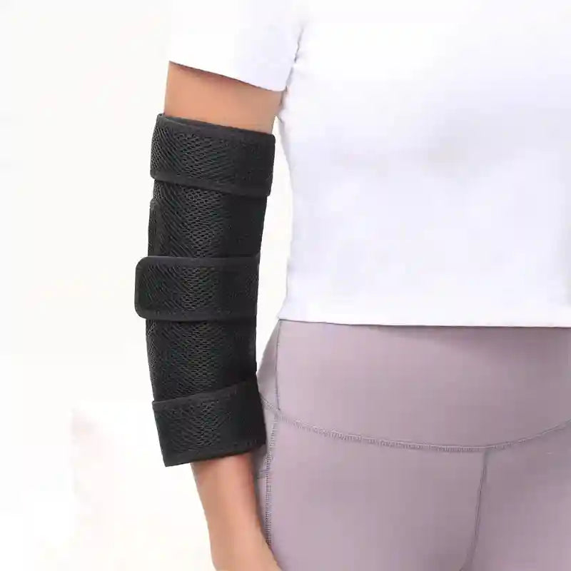 Heated Elbow Brace Wrap: Adjustable Compression Sleeve for Joint Relief Relaxation Treatment Tidesmit