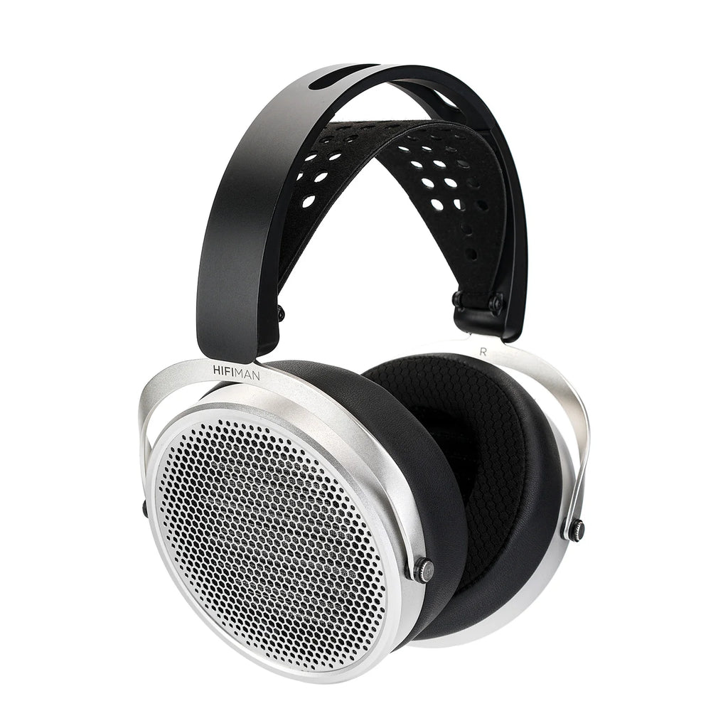 Open-Back Over-Ear Headphones - Silver Studio Monitor Grade Audio Tidesmit