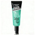 e.l.f. Power Grip Primer in a mint green squeeze tube with a black pump cap for a smooth, makeup-ready base.