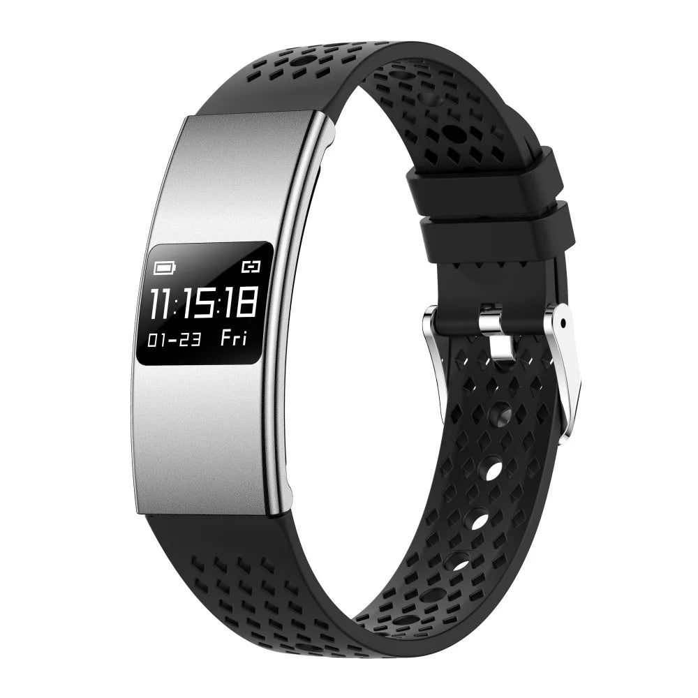 B9 3.5mm Ultra Thin Smart Bracelet Men Women IP68 Waterproof Call Reminder Fitness Sport Smart Band Lightweight Health Wristband