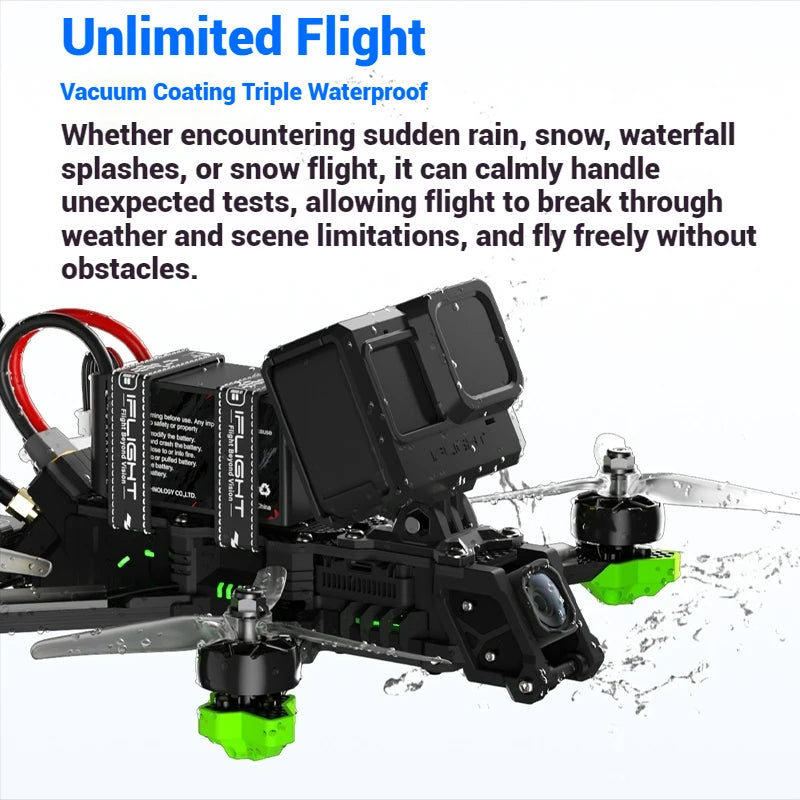 Nazgul Evoque F5 190km/h 5-Inch Freestyle FPV Drone - ELRS Waterproof Tidesmit