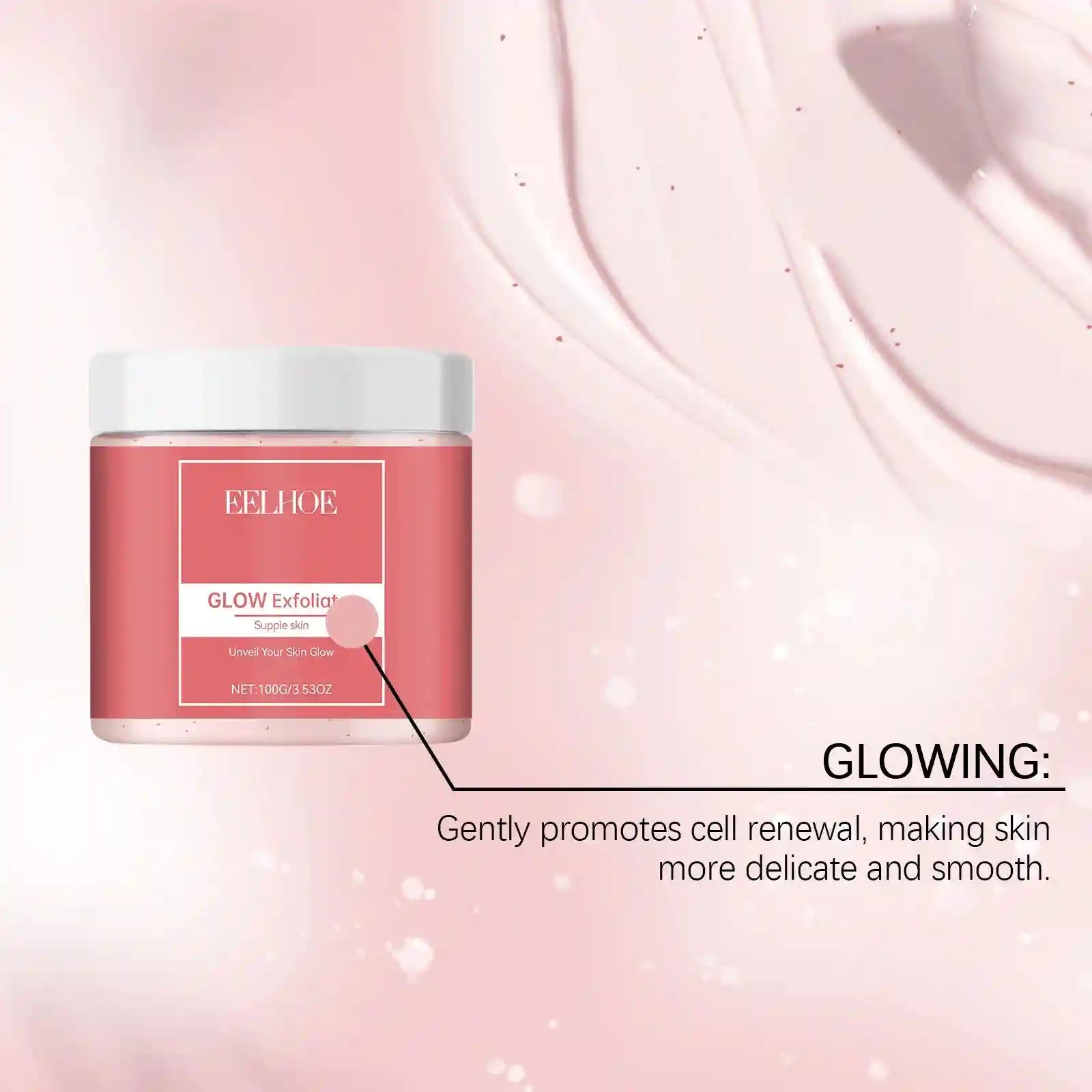 Facial Brightening Scrub - Gentle Exfoliating Skin Polish (150ml) Scrubs Treatments Tidesmit