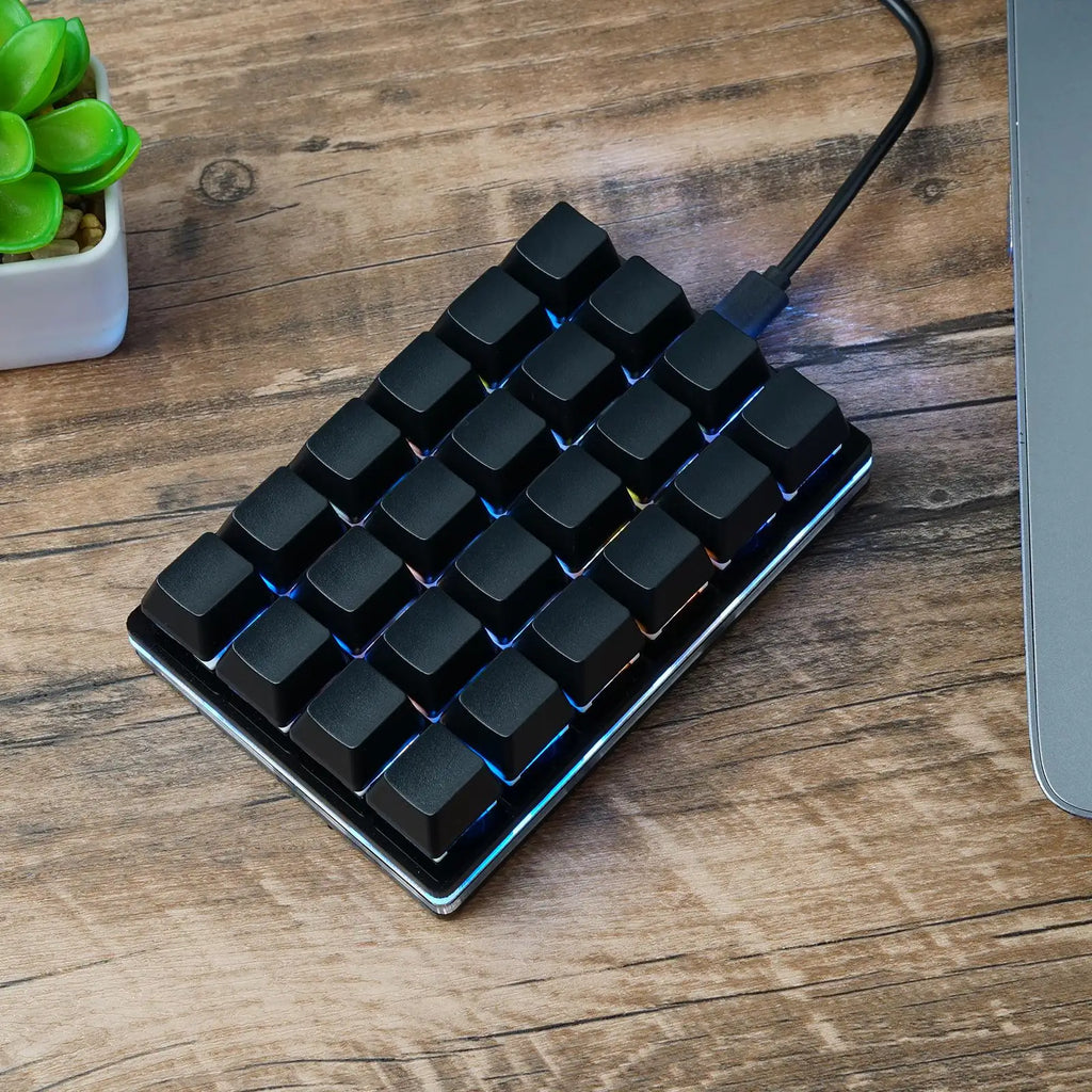 Mini USB Custom Mechanical Keyboard 2/4/6/7/8/9/12/16/24 Keys Gaming Keyboard Sayo Device Shortcut Programmable Keypad Keys New