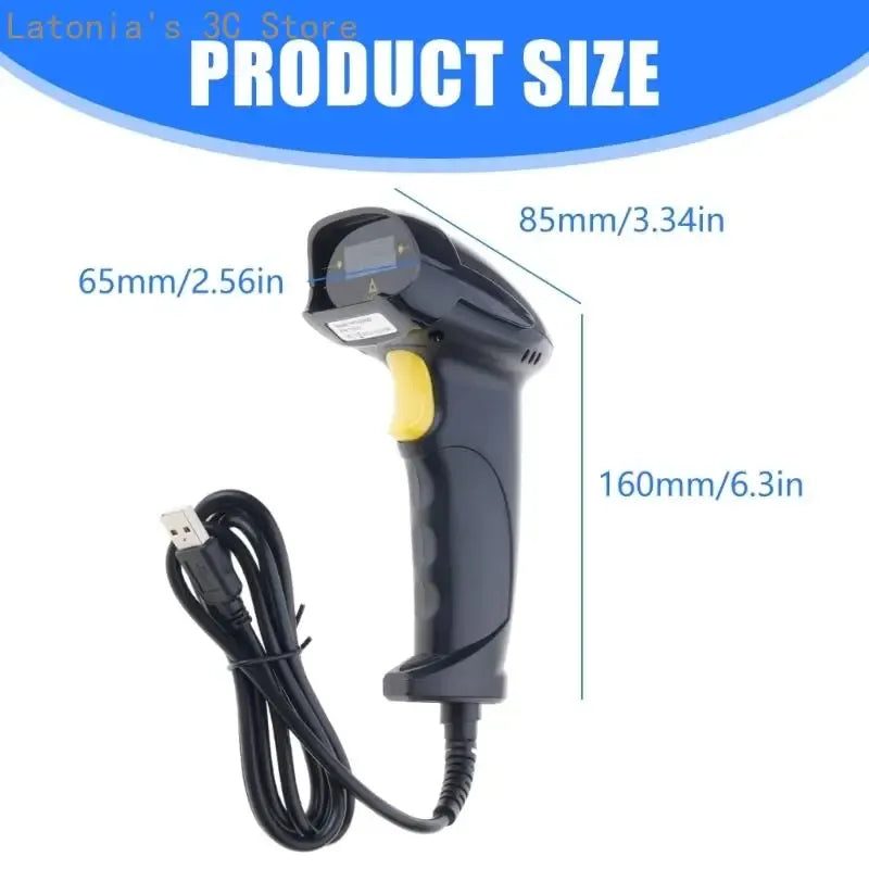 Barcode Scanner Barcode Reader Corded Barcode Reader Support For Local Warehouse Products Scannning Accessories X3UB