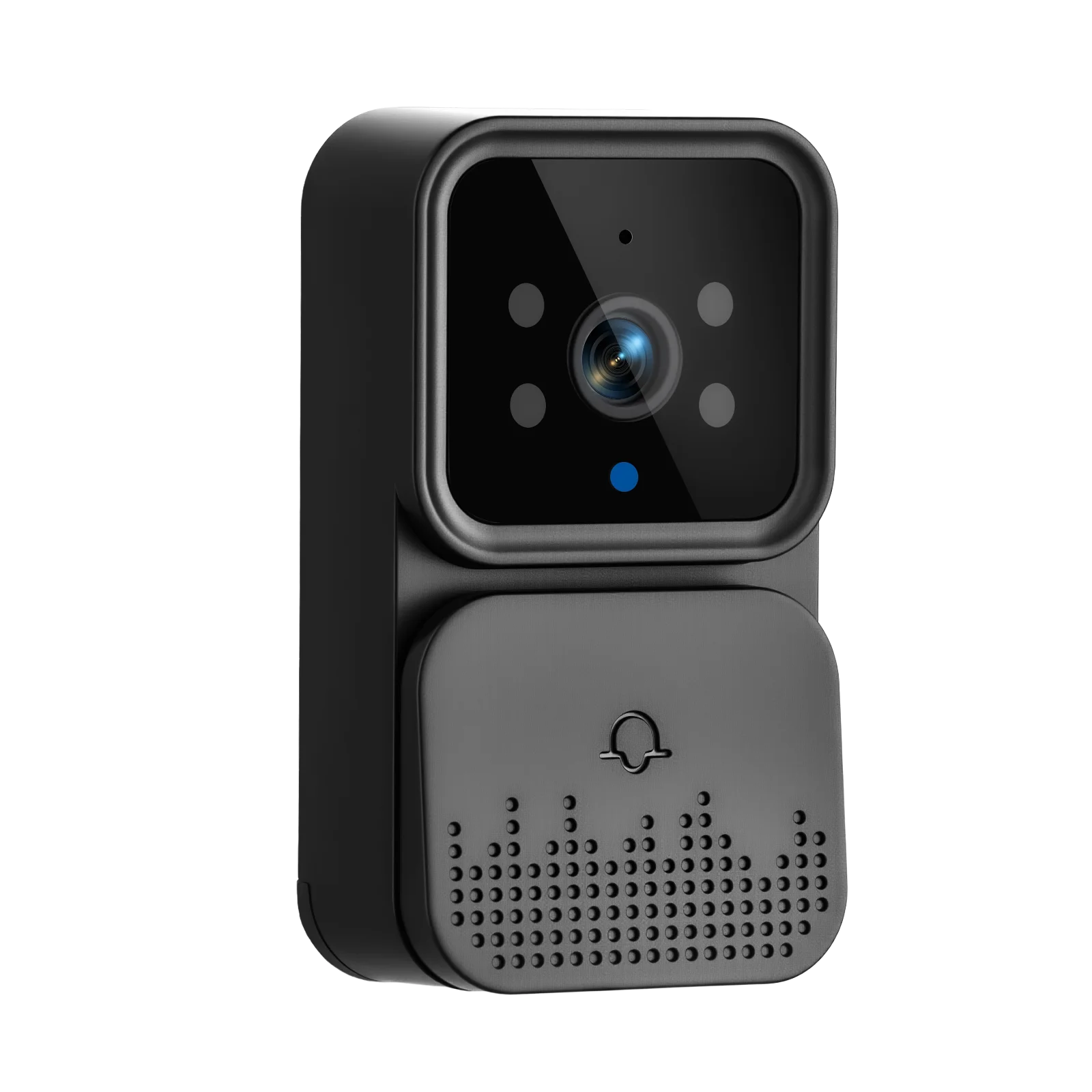 Podofo Wireless Video Doorbell with Screen 4.3'' IPS HD Smart Intercom 2.4G No WIFI Visible Doorbell Two-Way Talk Night Vision