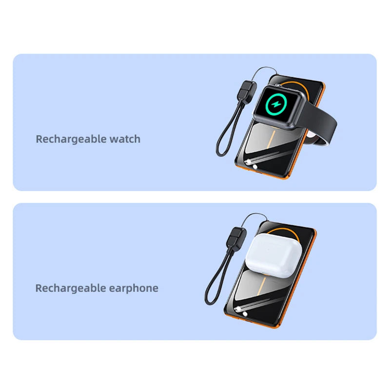 Magnetic Fast Charging Power Bank 50000mAh - Portable USB-C Battery Pack Tidesmit