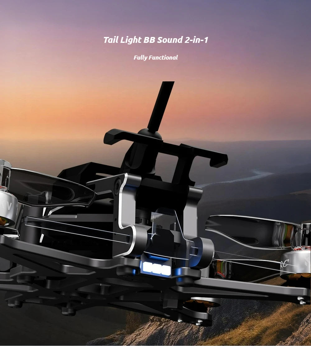 Draknight O4 4K Micro FPV Drone - 2 Inch Freestyle Quadcopter Tidesmit