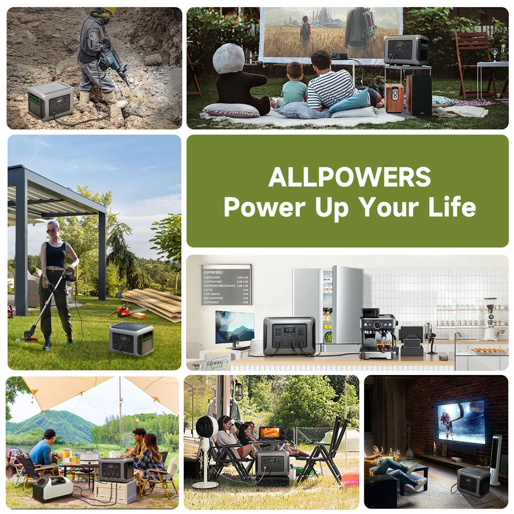 Portable Solar Power Station 2500W with 800W Foldable Solar Panel Tidesmit