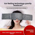 Deep Sleep Gravity Eye Mask Light Blocking Noise Reducing Sleeping Headband Comfortable Nap Aid Office Dorm Relaxation Tool