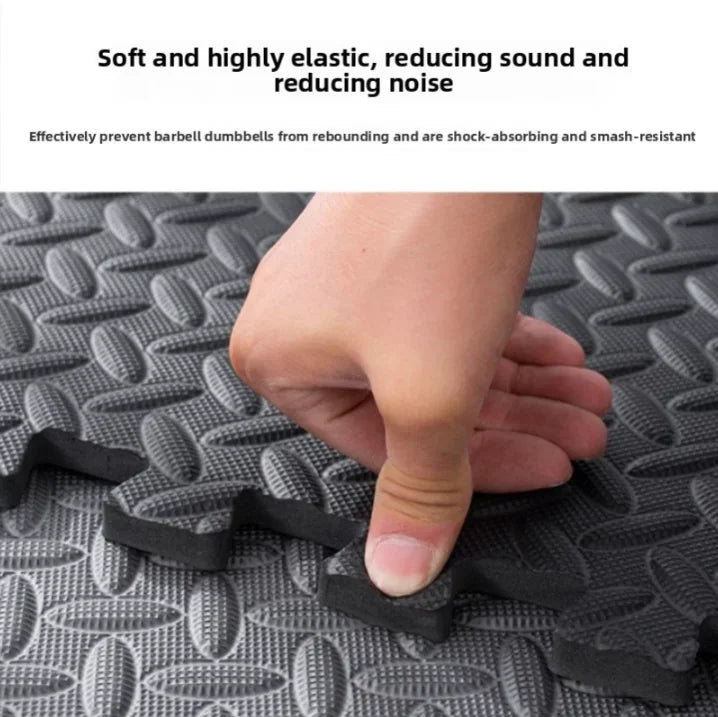 8/16 Pcs Foam Fitness Non Slip Yoga Mat Fitness Floor Tile Protection Pad Fitness Equipment Mat Suitable for Indoor Fitness
