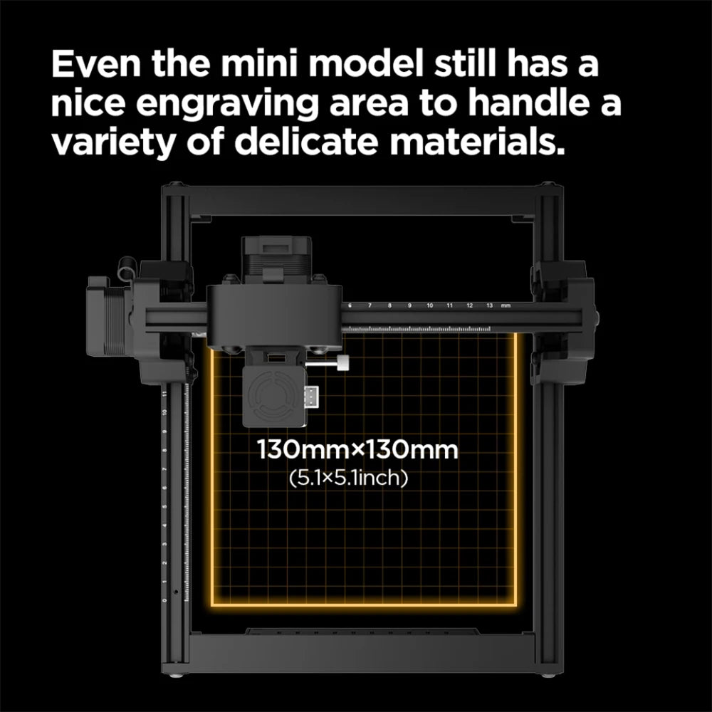 ACMER S1 6W Mini Laser Engraver Portable Small Laser Engraving Cutting Tool Machine DIY for Logo Wood Leather Acrylc Beginner