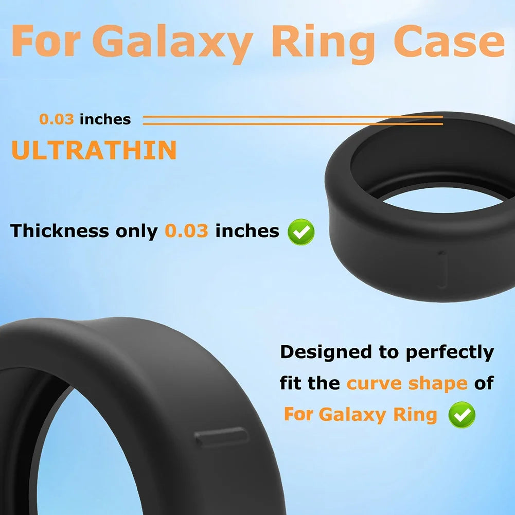 Samsung Galaxy Ring Silicone Case: Scratch-Resistant Protective Cover Tidesmit