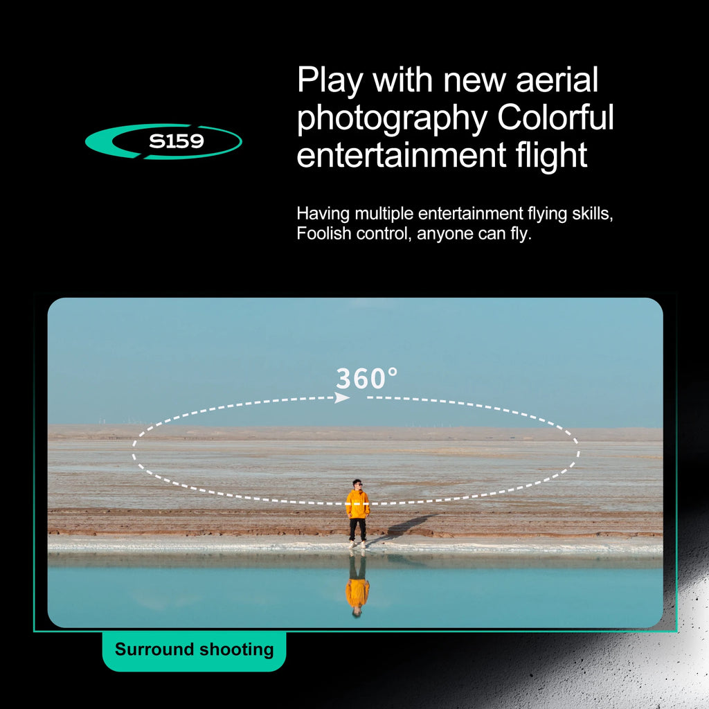 4K GPS Drone with Dual Camera and Remote Screen - Foldable Design Tidesmit