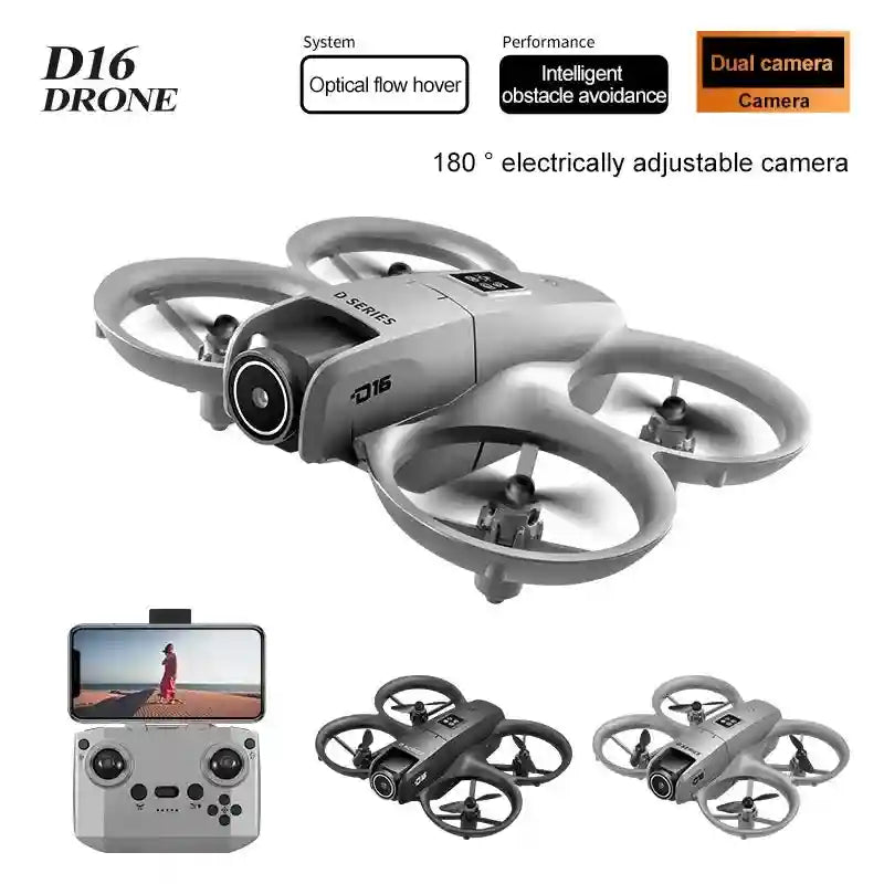 ZAi-D16 Camera Drone - Foldable 4K Quadcopter with Obstacle Avoidance Tidesmit