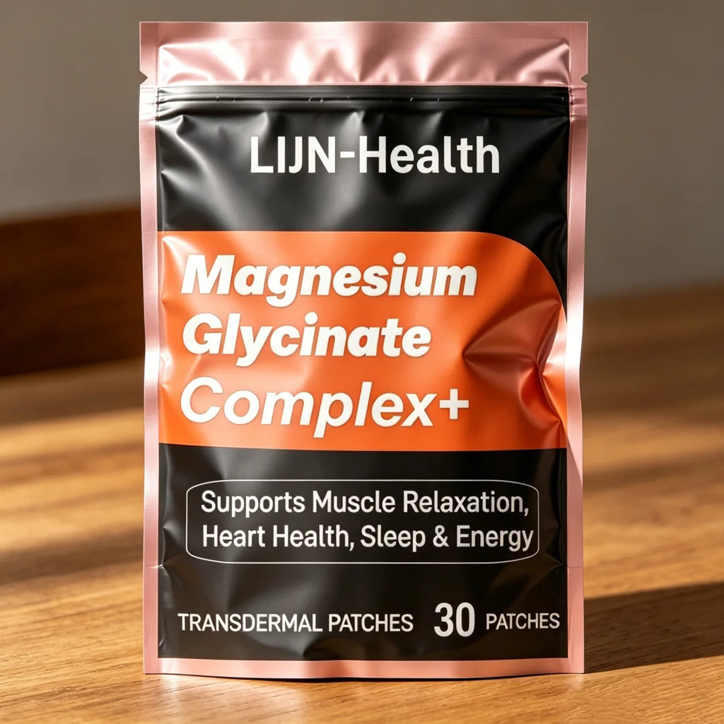 30 Patches Magnesium Glycinate Transdermal Patches Supports Muscle Relaxation, Heart Health, Sleep & Energy