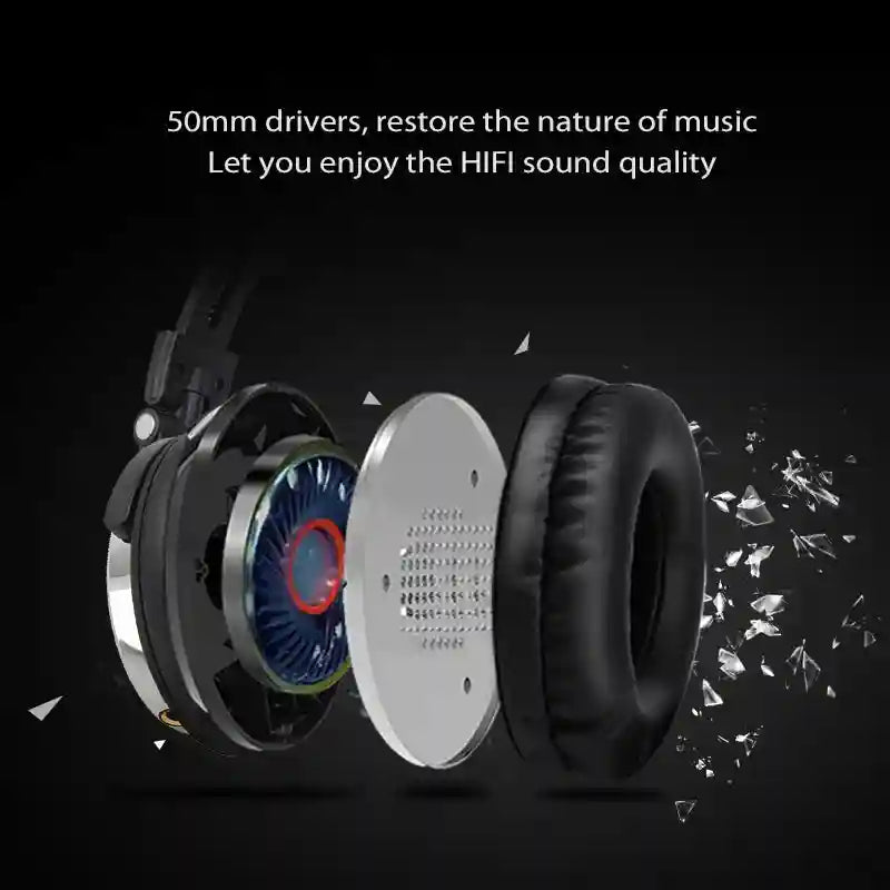 Wired Over-Ear Headphones for Studio Monitoring and Gaming | Tidesmit Tidesmit