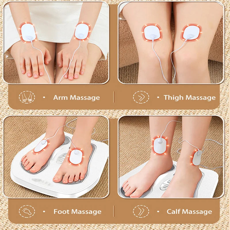 Vibration Foot Massager with Heat and Remote | Tidesmit Wellness Tool Relaxation Treatment Tidesmit