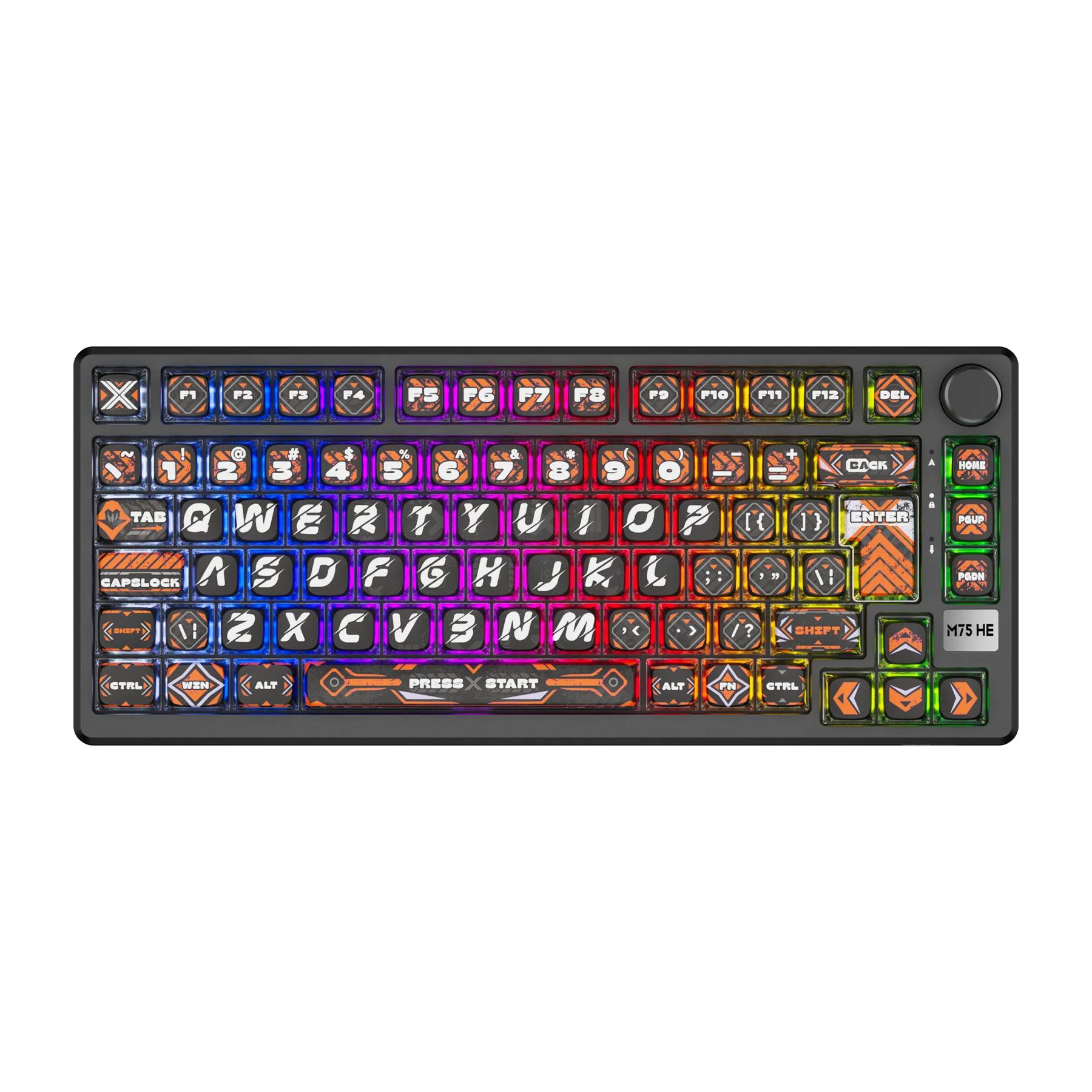ROYAL KLUDGE RK M75 HE Magnetic Switch Mechanical Keyboard Rapid Trigger 0.01mm 75% RGB Hot Swap Gasket E-Sports Gaming Keyboard