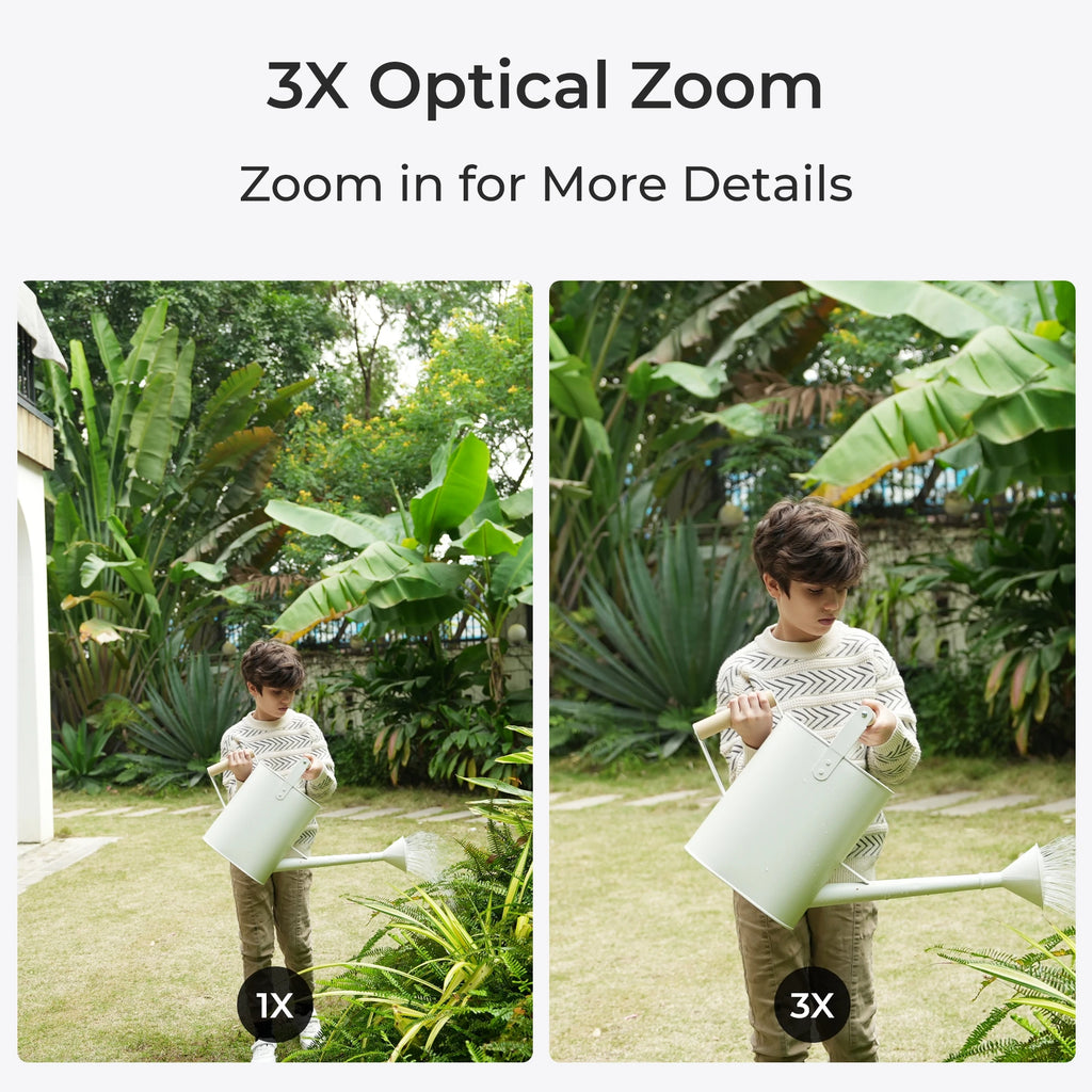 REOLINK 4K Outdoor Plug-in WiFi 6 Security Camera 3X Optical PTZ Camera for Home Security Smart Motion Tracking with Spotlight