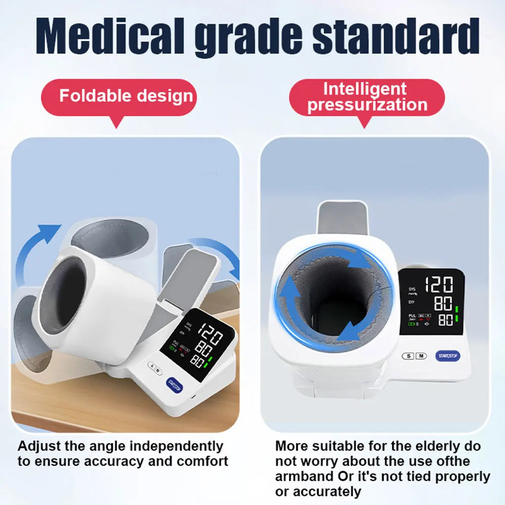 Blood Pressure Monitors for Home Use, Blood Pressure Machine Upper Arm with Large Wide Cuff Automatic Digital BP Machine