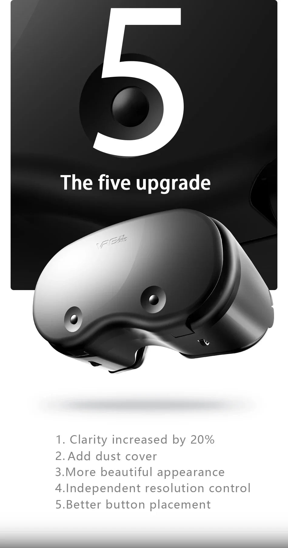 VR Headset for Smartphones - Immersive 3D Mobile VR Glasses Tidesmit