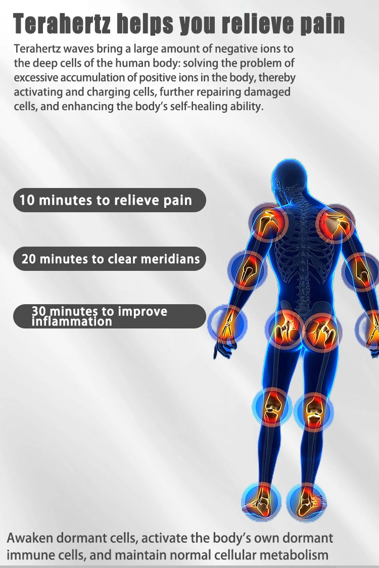 Terahertz Therapy Blower for Relaxation – Home Wellness Tool Relaxation Treatment Tidesmit
